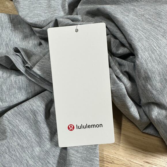 Lululemon All Yours Tee Dress Grey Women's Size 8 New With Tags Condition - Picture 5 of 8